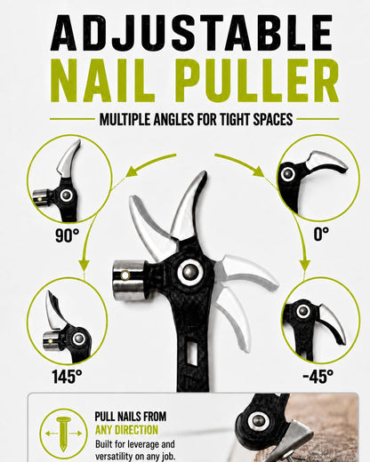 🛠️ Half-Price Offer ⚙ Adjustable Claw Hammer