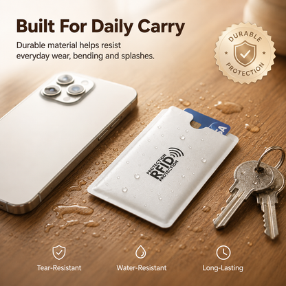 🔥Limited-time 50% off🧲RFID Blocking Sleeves for Credit Cards