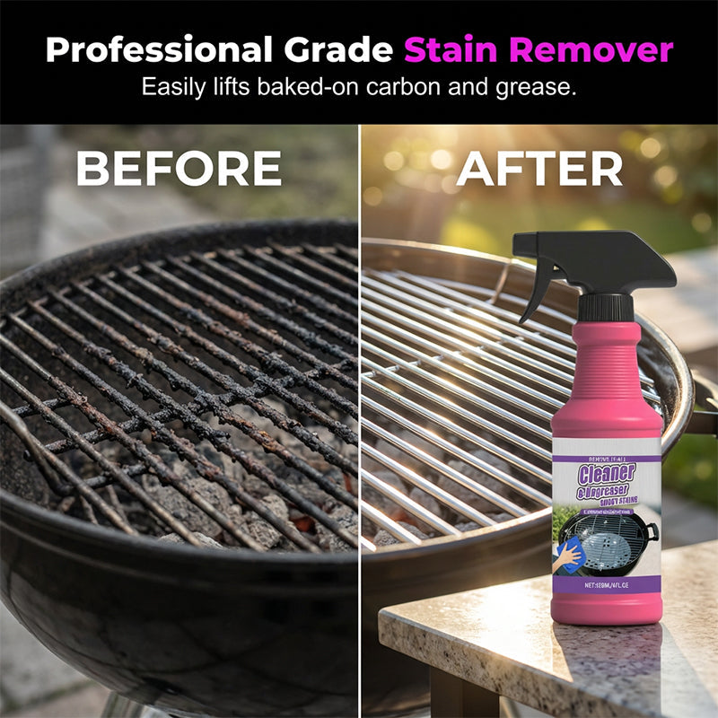 Limited-time 50% discount! Best-selling item of 2026! Fast-Acting Heavy-Duty Grill Degreaser Spray