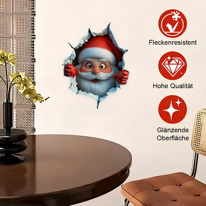 🎄Pre‑Christmas Sale｜Buy One, Get One FREE! Christmas Sale 50% OFF🎅 Creative Christmas Wall Stickers for Home Decoration