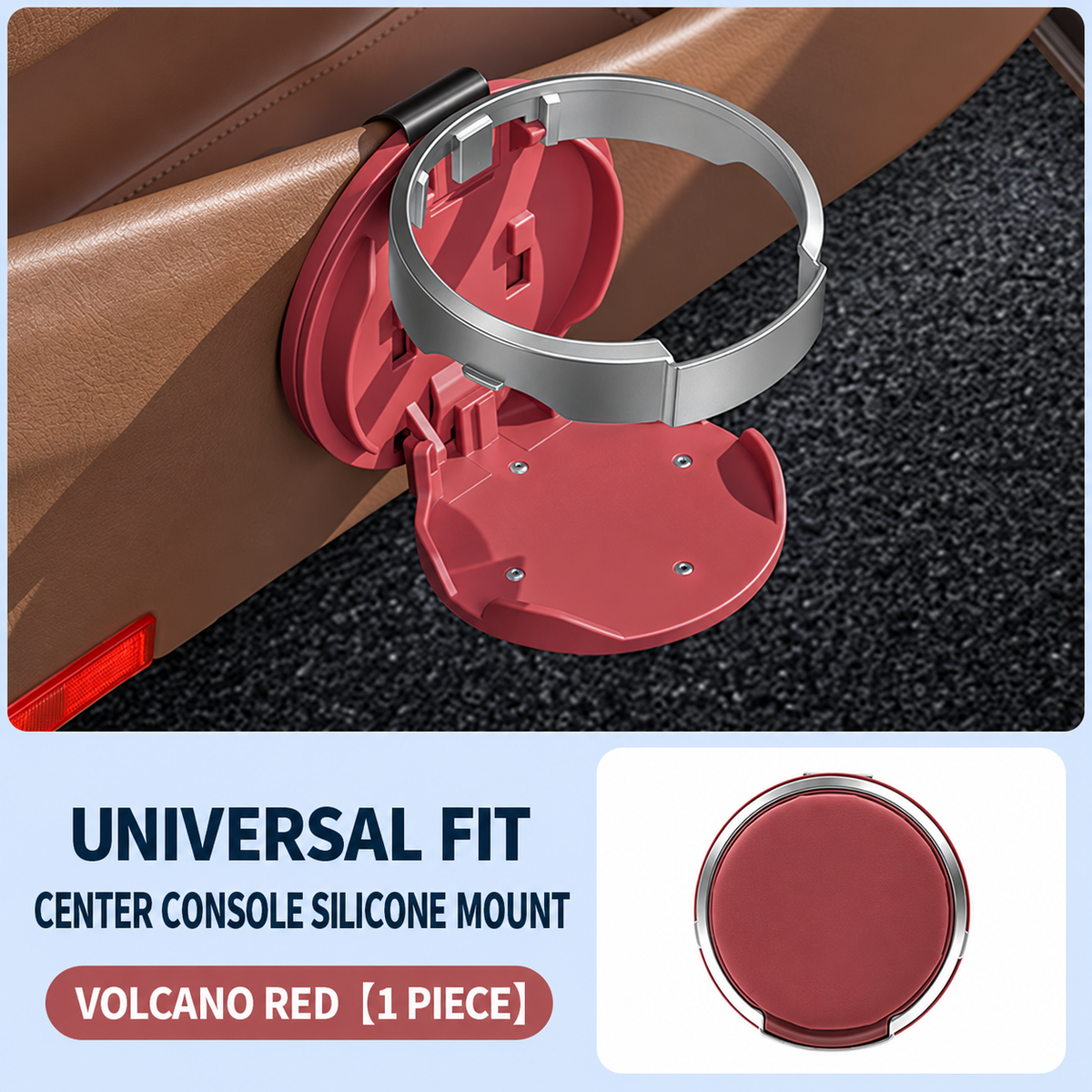 🚗Universal Foldable Car Cup Holder – Space-Saving Drink & Bottle Holder