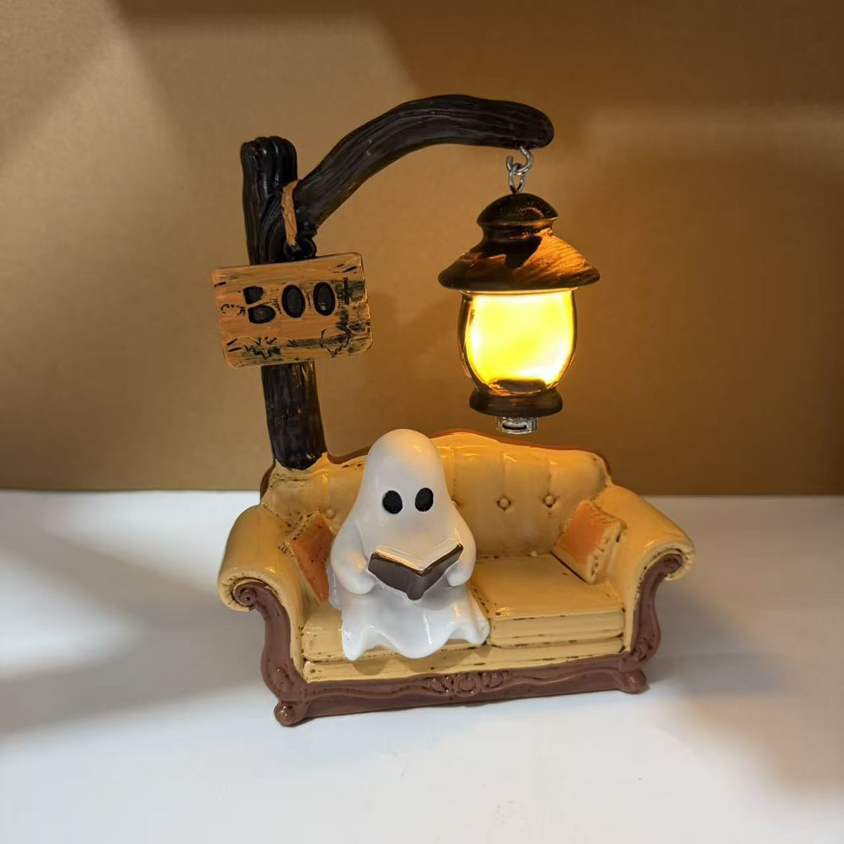 🔥First 50 Customers Enjoy 51% oFF🔥Lighted Boo Ghost Reading Tabletop Decor