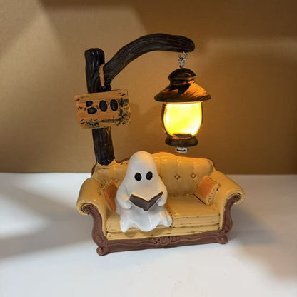🔥First 50 Customers Enjoy 51% oFF🔥Lighted Boo Ghost Reading Tabletop Decor