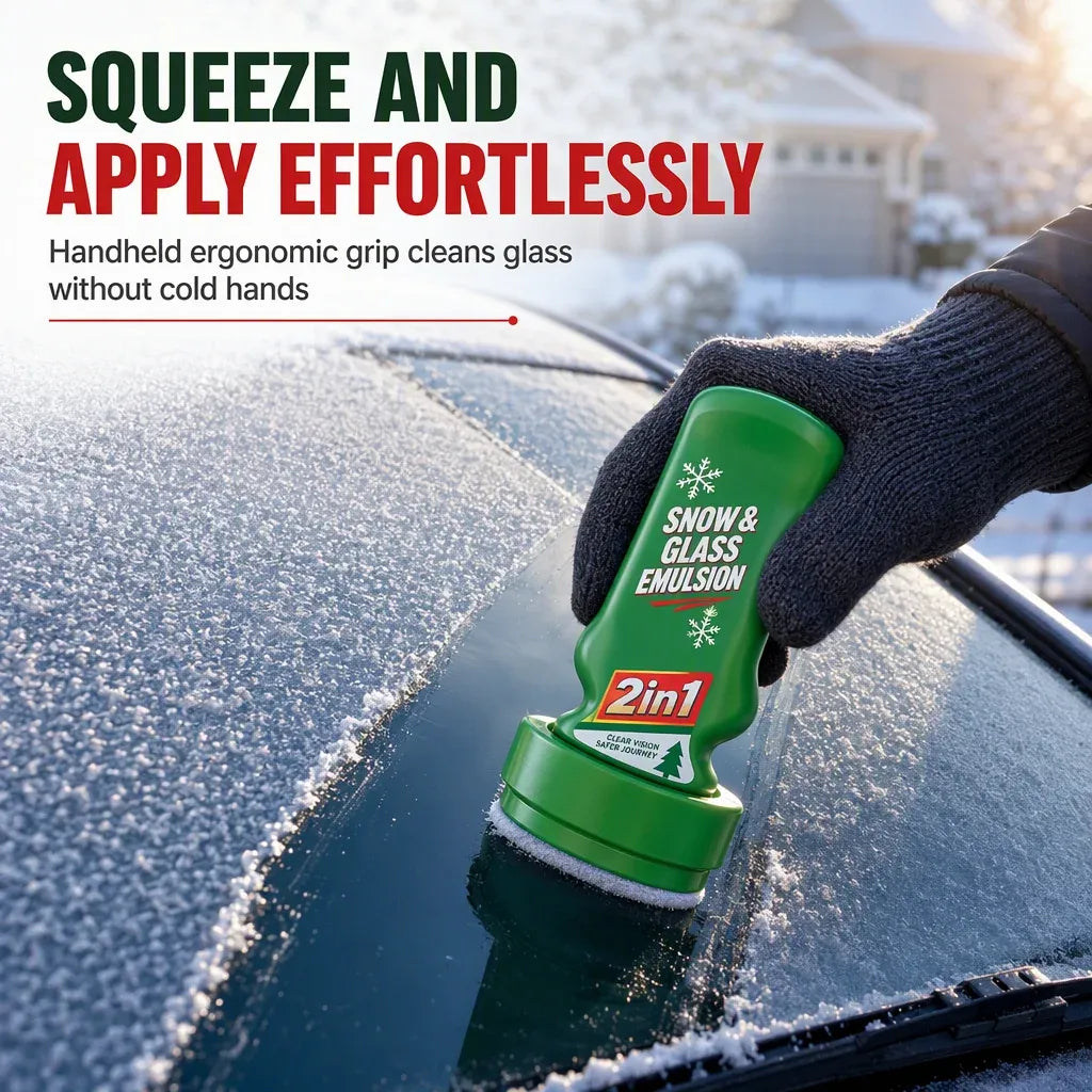 ❤️ Buy 1, Get 1 Free! 🎉 Multifunctional 2-in-1 Car Glass Cleaner (with handle)