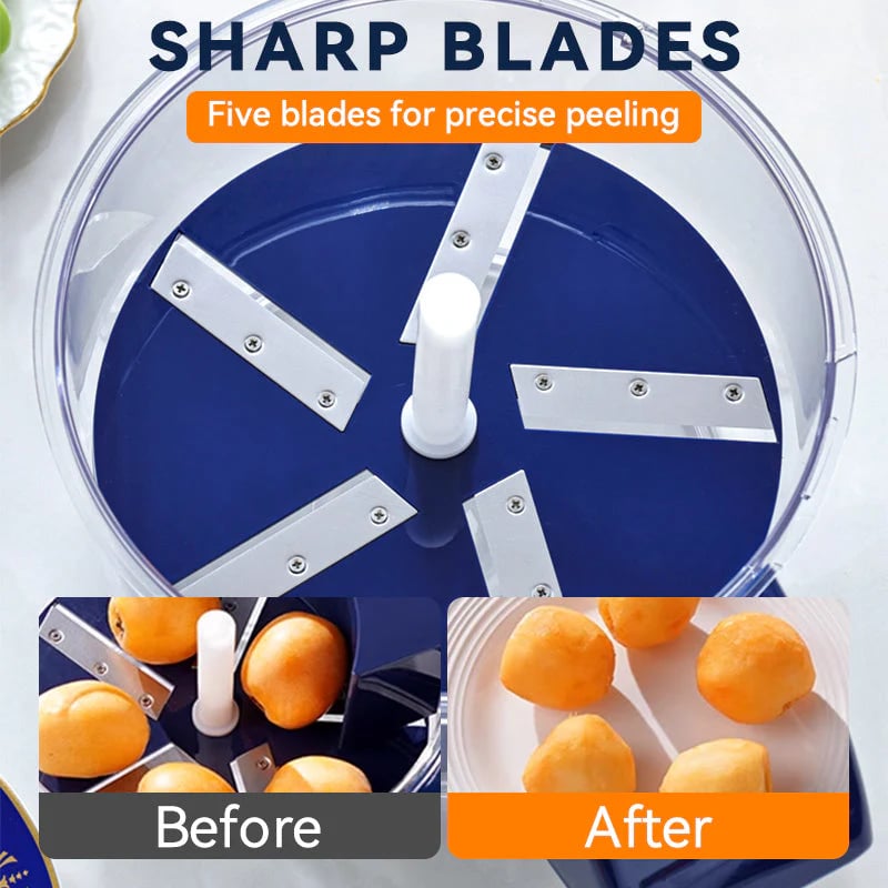 🔥Limited Time 50% 🔥Transparent Electric Fruit Vegetable Peeler