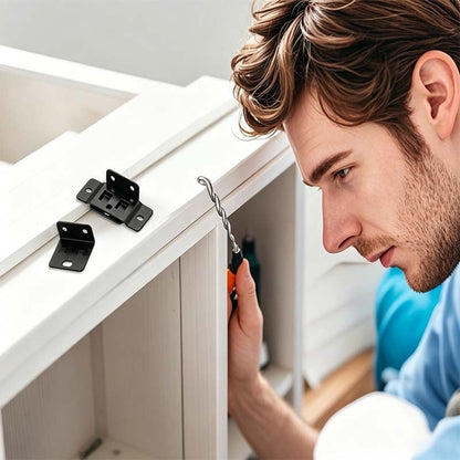 🪚🔧Heavy-duty L-shaped connection and fixing bracket