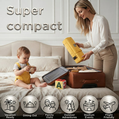 🔥Hot Selling🔥 Foldable portable baby high chair strap