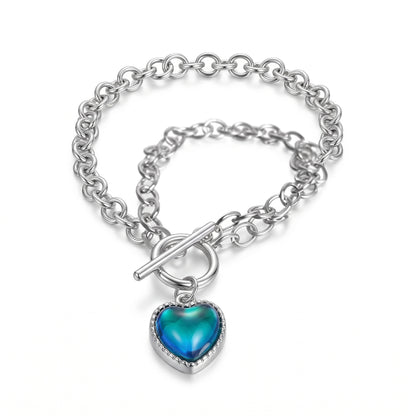 ❤️Temperature-Sensitive Color-Changing Heart Necklace for Women