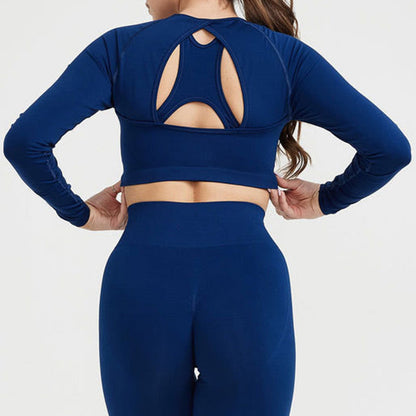 High-Stretch Backless Activewear Set