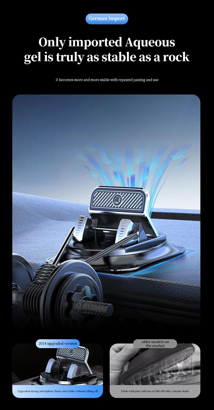 🔥58%OFF🚗Car Navigation Mount, Multi-Functional Car Mount, 360° Rotatable and Adhesive