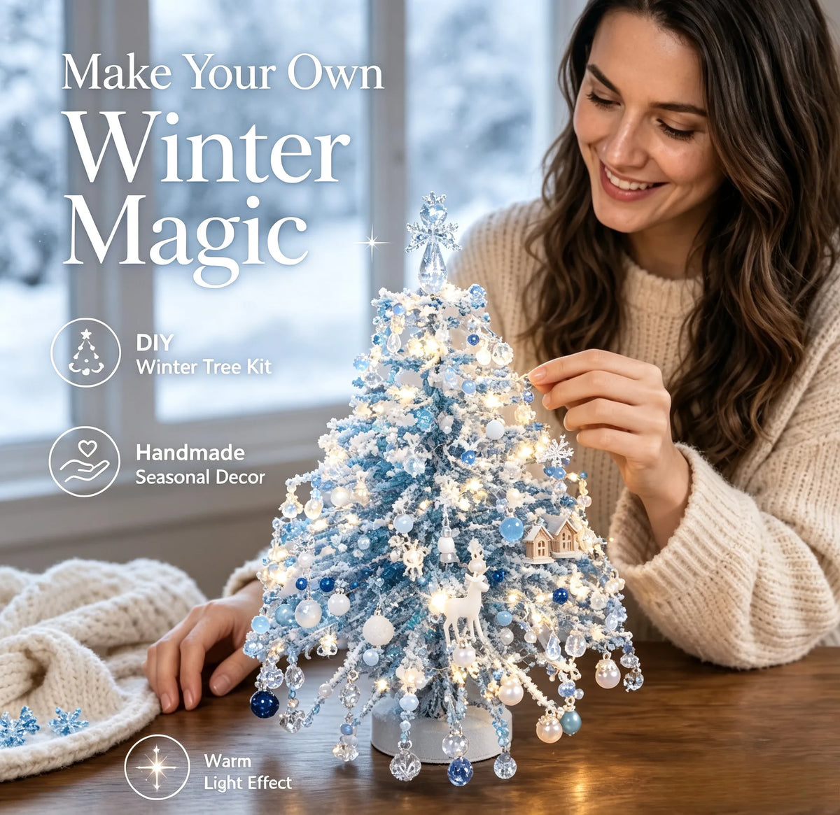💥Christmas Hot Sale !!! 🎄✨ DIY Beaded Christmas Tree Kit