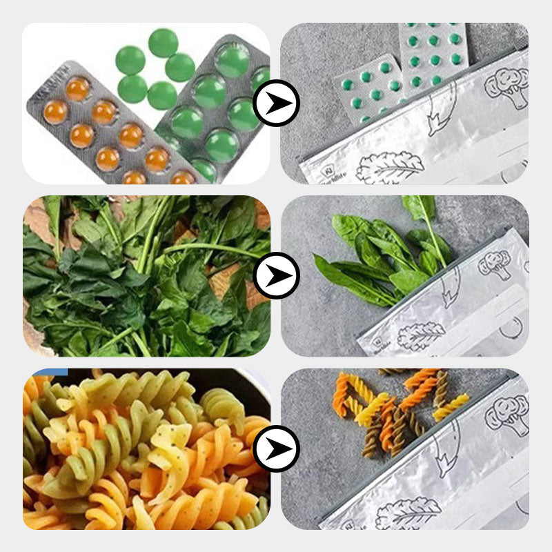🥳2026 HOT SALE🥳💞50K+ SOLD!⏳🔥Global bestseller🍗Reusable Aluminum Foil Sealable Storage Bags🥦
