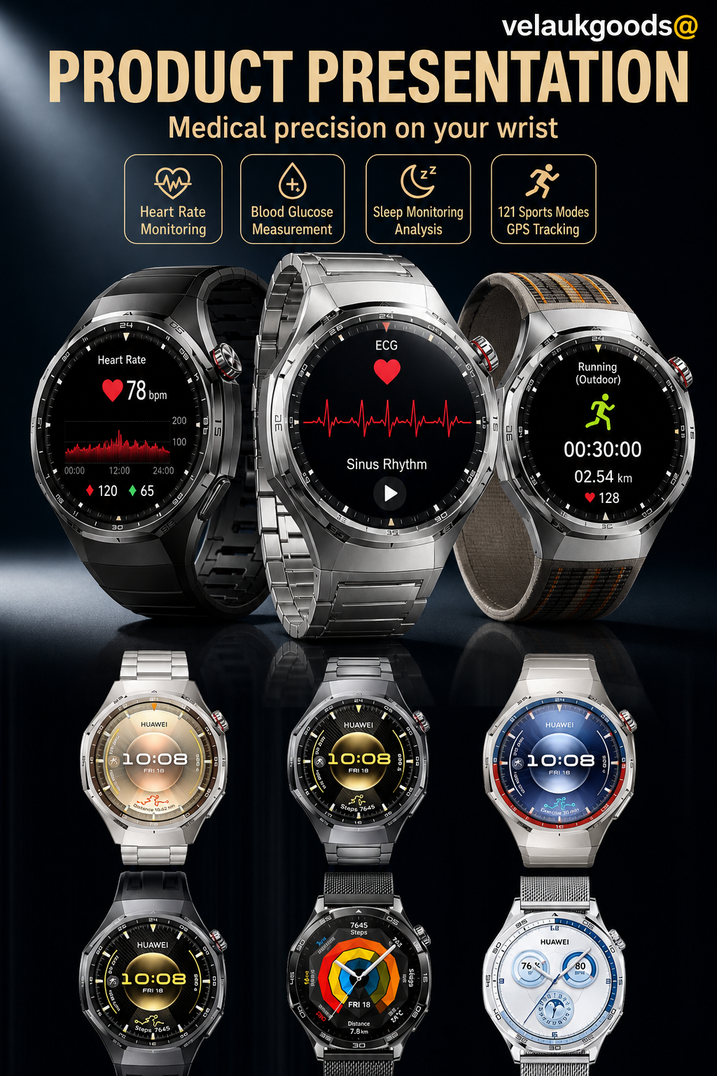 GT6pro Bluetooth Call Smartwatch – Bestseller