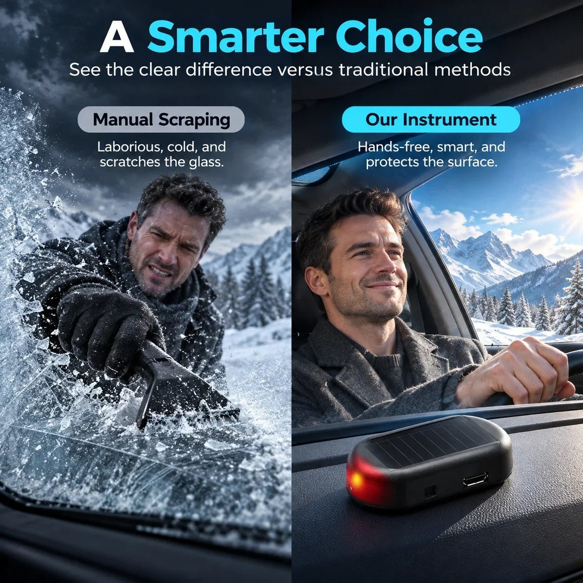 🔥Buy 1 Get 1 Free 🔥Electromagnetic Snow Removal & Anti-Freeze Device for Vehicles — Molecular Interference Technology