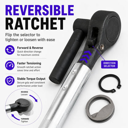 🔧 Ratchet Cargo Winch Tensioner Wrench