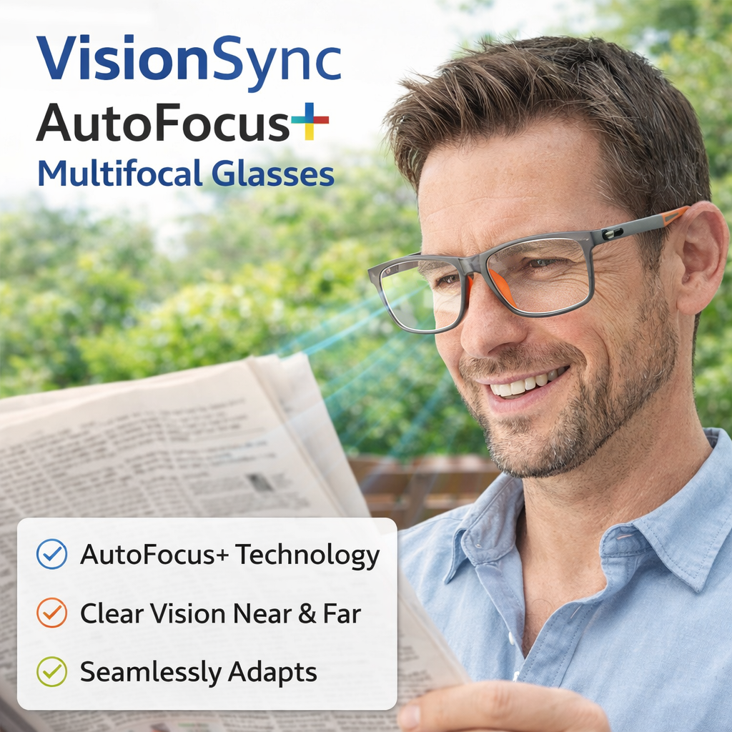 👓Latest upgraded model 🔥 Autofocus + multifocal glasses