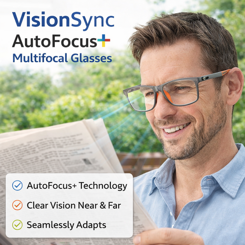 👓Latest upgraded model 🔥 Autofocus + multifocal glasses