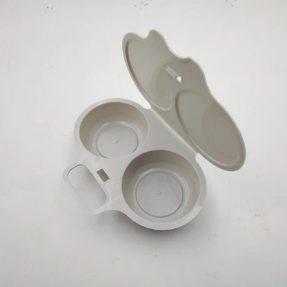 ⏱️First 30 customers enjoy buy 1 get 1 free!🥚Microwave Egg Poacher with Lid & Handle