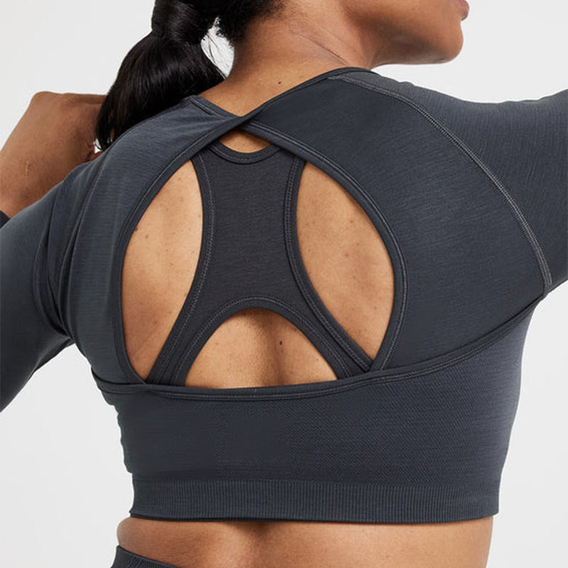 High-Stretch Backless Activewear Set