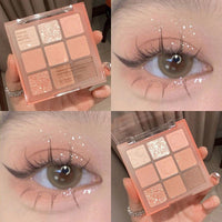 Nine-color eyeshadow palette22