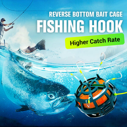 ☀️Limited-time 50% off🥇Reverse Bottom Bait Cage Fishing Hook