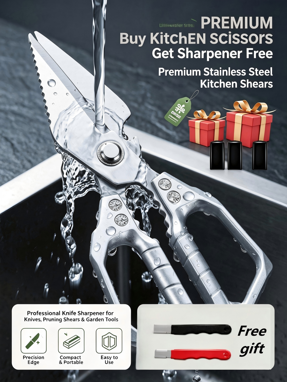 ✂️🦴Multifunctional Heavy-Duty Kitchen Shears