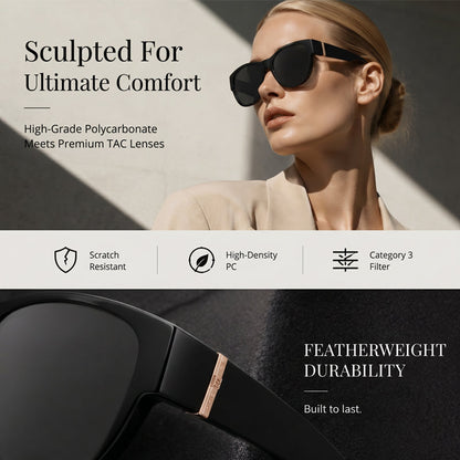 🔥 50% OFF · Large Sunglasses to Wear Over Glasses for Women