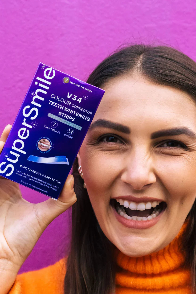 Teeth Whitening Strips Kit | PortableDental Whitening Strips | ReducedSensitivity White Strips for Home Use