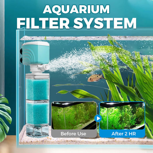 🔥Limited-time 50% off🎁Automatic Aquarium Filter System