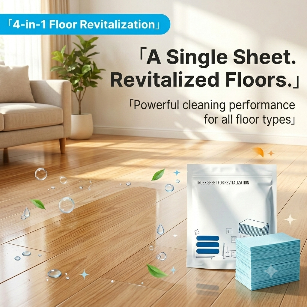 ✨ Multifunctional floor cleaning sheets 🧹 120 pieces. Your practical everyday helper.