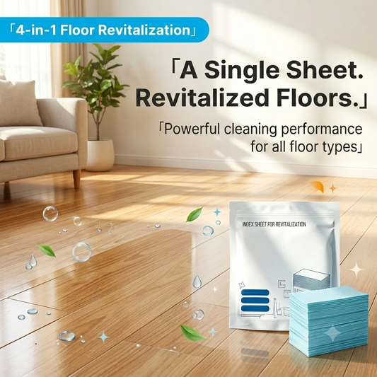 ✨ Multifunctional floor cleaning sheets 🧹 120 pieces. Your practical everyday helper.