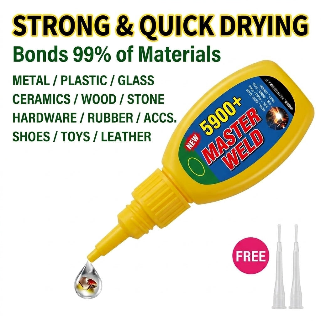 🔥Buy 1 Get 1 Free 🔥Quick-Dry Multifunctional Super Glue Adhesive