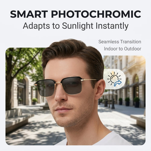 🔥Limited-time 50% off🎁Outdoor photochromic blue light blocking glasses