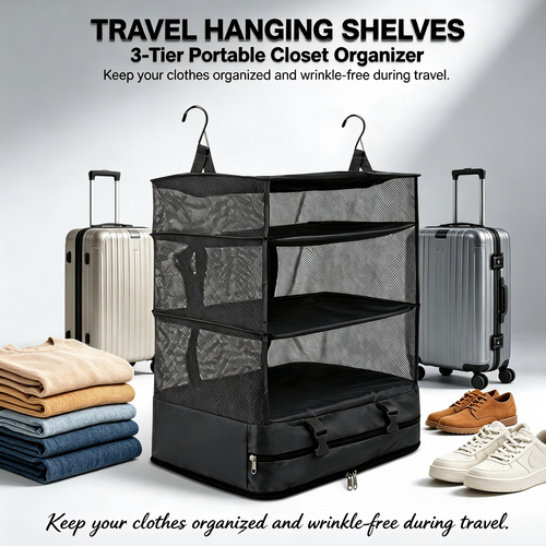 🔥Limited-time 50% off🎁Foldable travel storage bag with hook