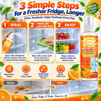 🧊 Half-price offer for the first 50 customers! 🍋 Say goodbye to fridge odors!