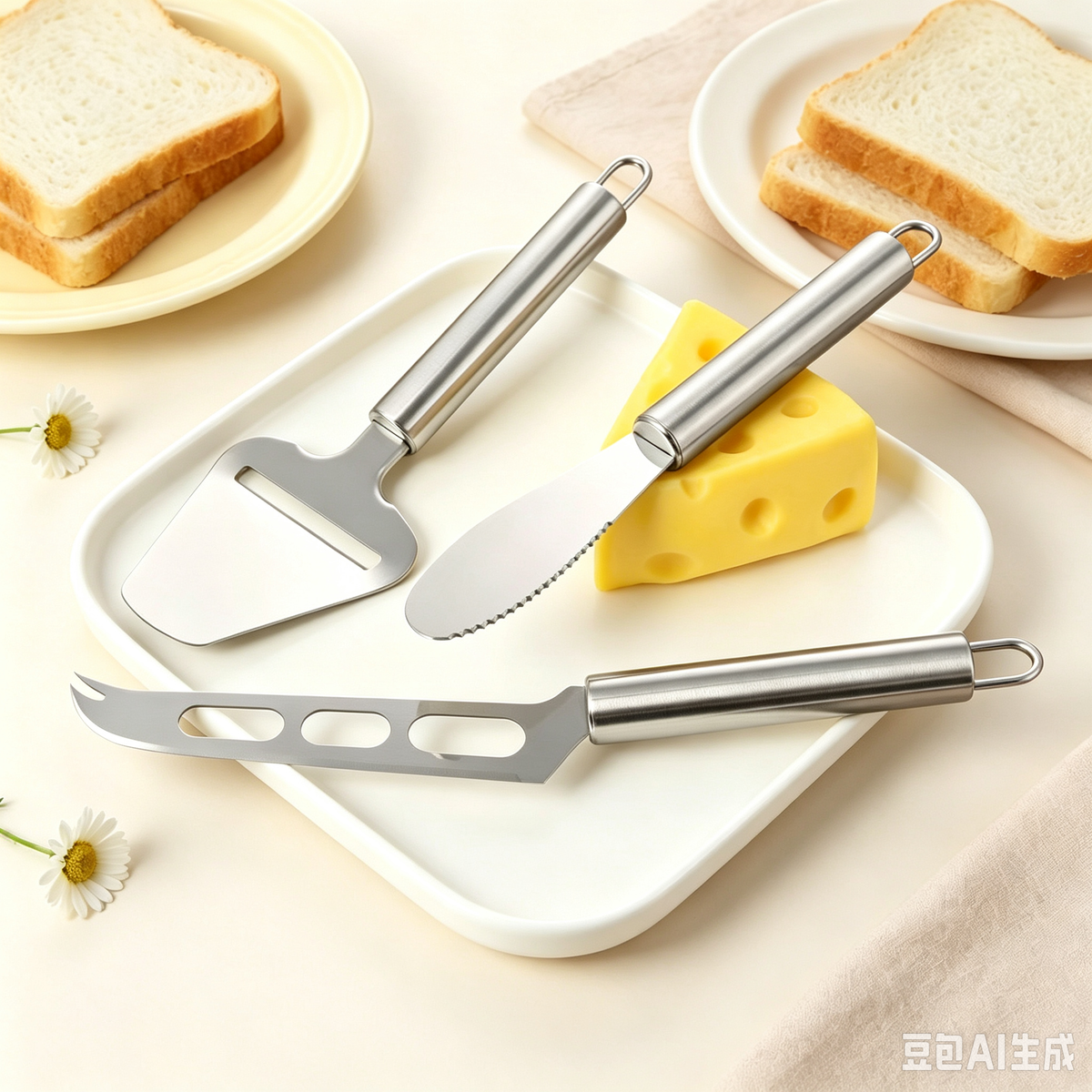 🔥 Half-price offer for the first 50 customers 🔥High-Quality Stainless Steel Cheese Slicer
