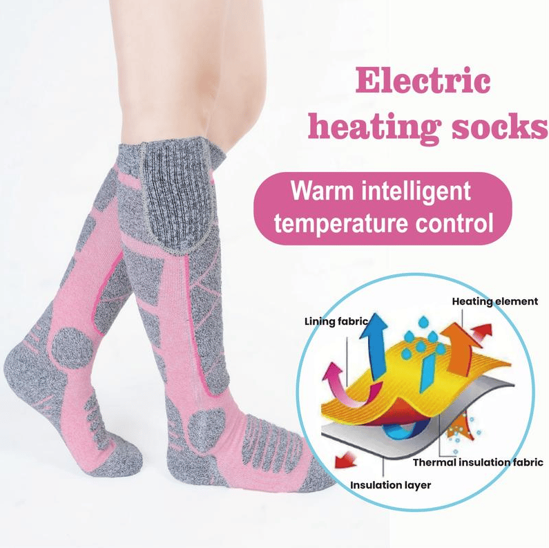 🥳 Enjoy 50% off now! 🥳 A massive hit for 2026—over 50,000 pairs sold! 🔥🧦 Rechargeable heated socks—featuring carbon-fiber rapid-heating technology, they’re the perfect choice for skiing, hiking, and staying warm all winter long! 🛡️✅