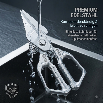✂️🦴 Multifunktionale Küchenschere