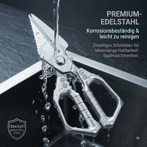 ✂️🦴 Multifunktionale Küchenschere