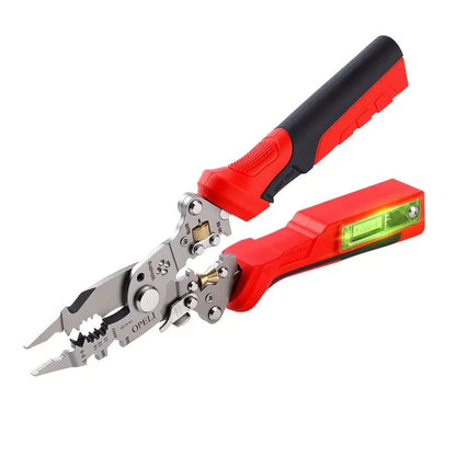 💥New products in 2026🔥16-in-1 Wire Stripping Pliers, Rechargeable Wire Strippers Tool with Voltage Tester&Alarms, Detectable 12-250V, Heavy-Duty Electrical Pliers&Wire Cutters