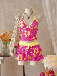 Yellow Flower 3-piece set