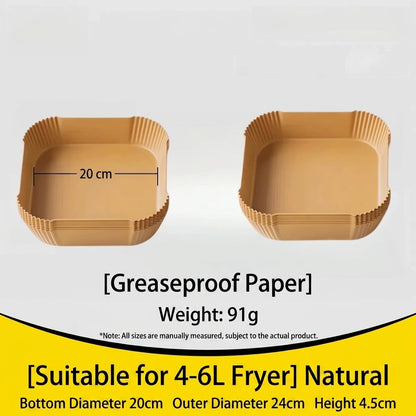 🔥Huge Special Offer: Buy One Get One Free 🍗 Air Fryer Paper Liners – No Mess, No Grease, Easy Cleanup! ✨
