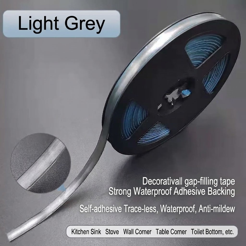🔥50% OFF Today Only 6‑M Self‑Adhesive Waterproof Decor Caulk Strip
