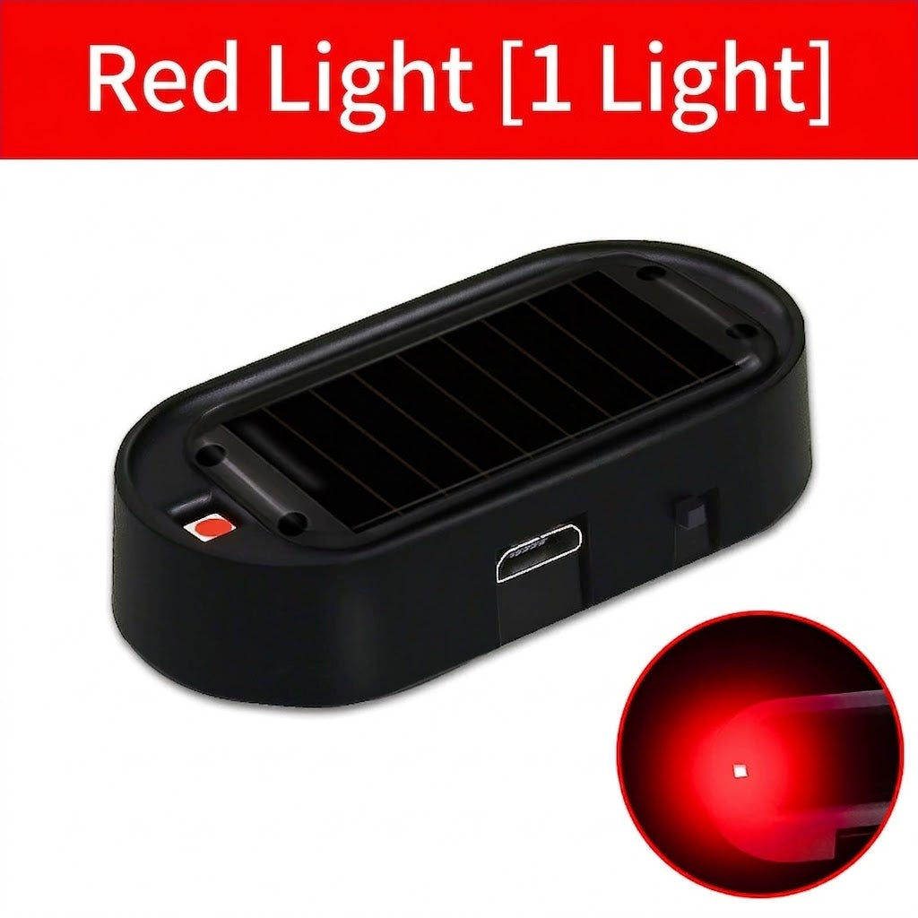 Buy 1 Get 1 Free🚨 Solar-Powered Anti-Theft Car Alarm & Warning LED Light