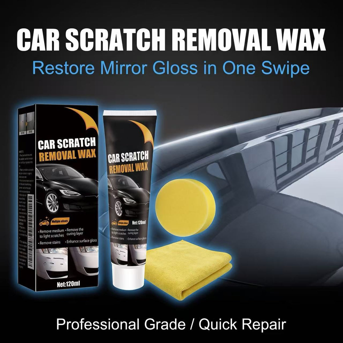 🔥Buy 1 Get 1 Free🔥Car scratch repair cream 🔧