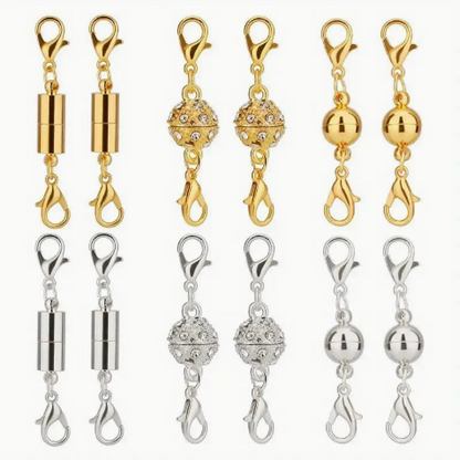 🔥12/24pcs Magnetic Necklace Clasps and Closures Necklace Clasps