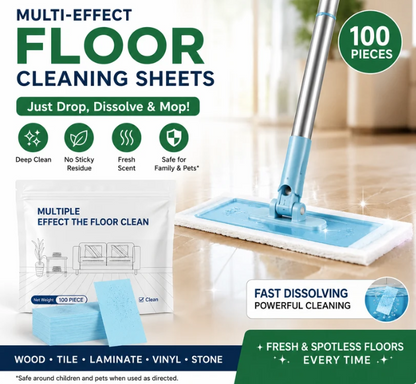 🔥100/200 Piece🔥Multi-Surface Floor Cleaning Tablets