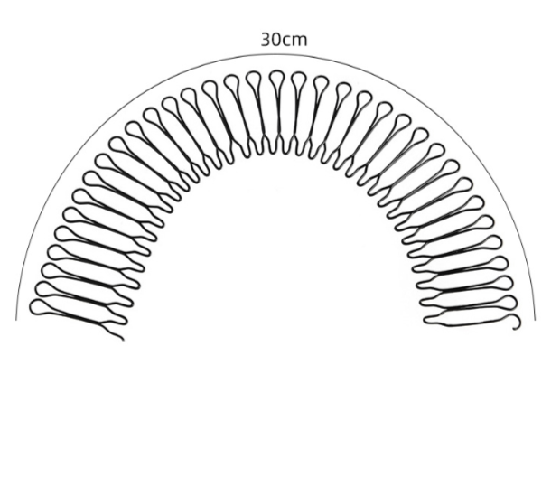 🔥6pcs/set🎁Flexible Invisible Grip Flyaway Hair Comb