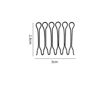 🔥6pcs/set🎁Flexible Invisible Grip Flyaway Hair Comb