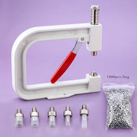 White Studding Tool + 1000 Pearl Studs